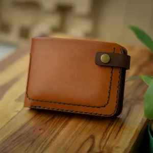 Human Made Leather Wallet Olive