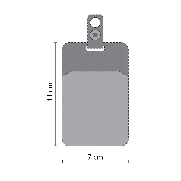 KRA ID Card Holder - Moulded Measurement