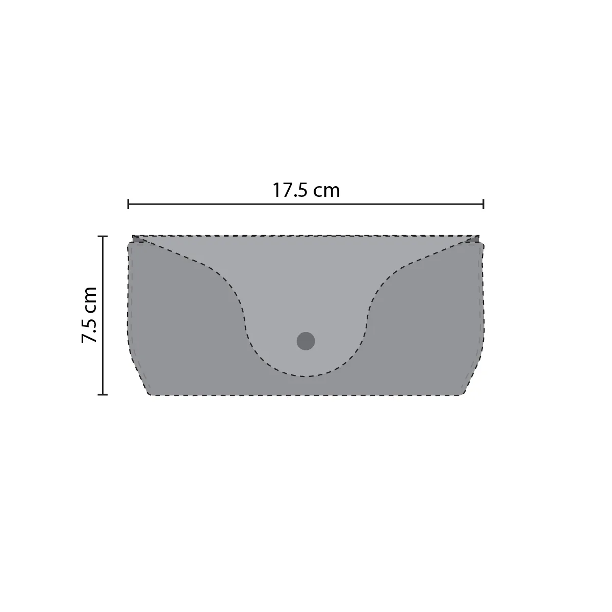 KRA Sunglass Pouch Measurement-01 KRA Sunglass Pouch Measurement