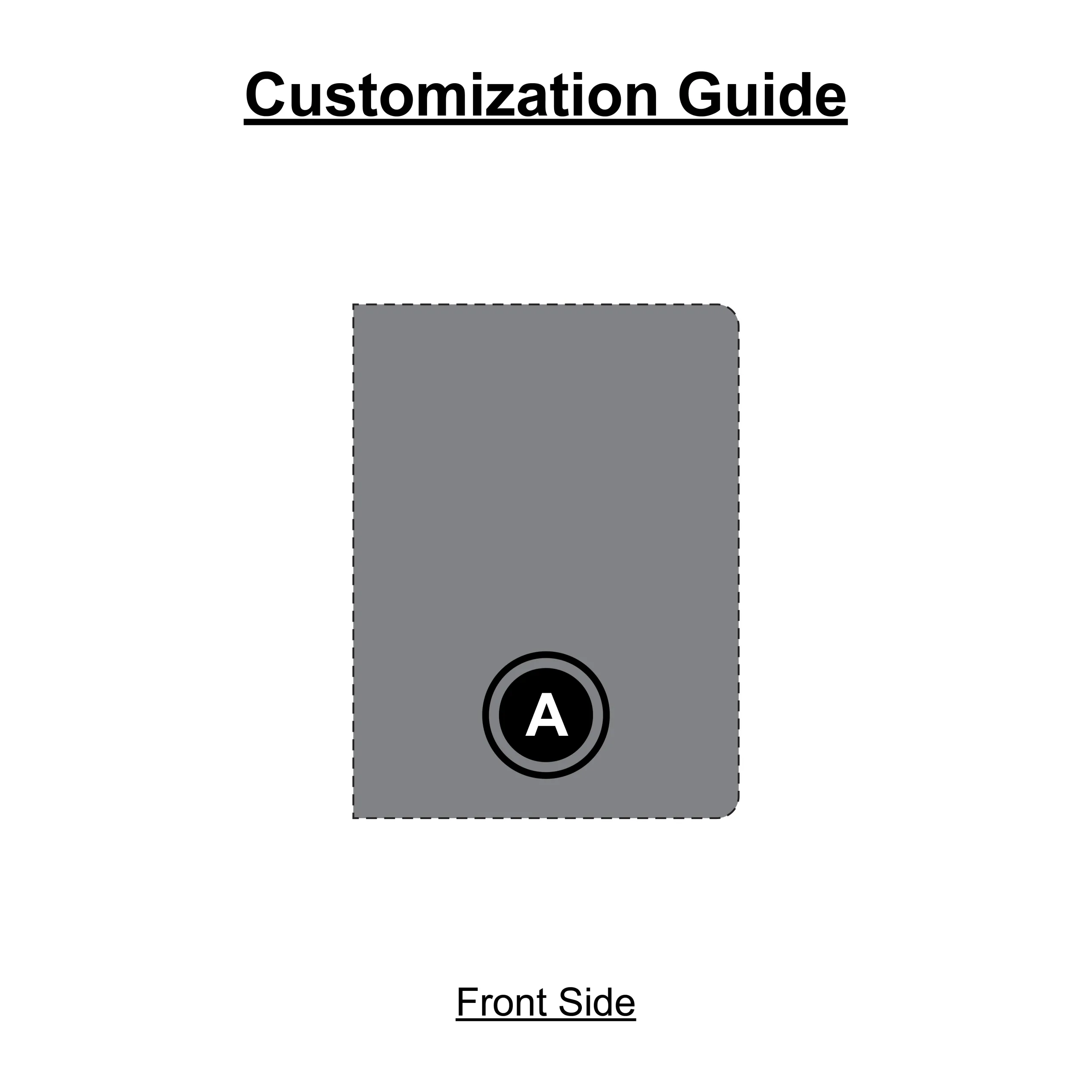 KRA Peak Square Print Guide Front Side