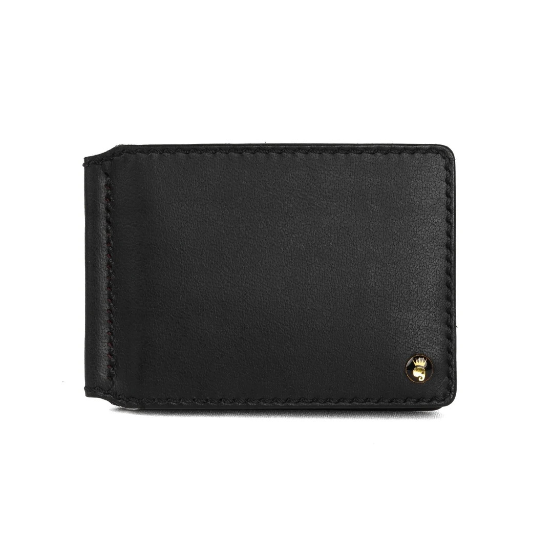Leather clipper wallet