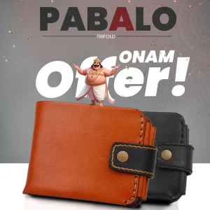 PABALO WITH AIRTAG HOLDER DUAL TONE